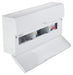 BG CFUD0013 13 Way Flexible Dual RCD Metal Consumer Unit - 19 Module - BG - Sparks Warehouse