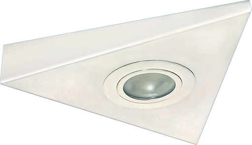Knightsbridge STI01W IP20 Mini Triangular Under Cabinet Fitting in White ML Knightsbridge - Sparks Warehouse