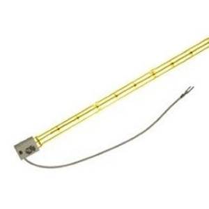 Infrared 1500w 240v SK15s Victory Lighting Gold Light Space Heater Light Bulb With 440mm Leads Infra Red Bulbs Victory  - Easy Lighbulbs