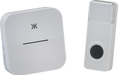 Knightsbridge DC013 Wireless Plug In Door Chime - White (150M Range) Door Bells Knightsbridge - Sparks Warehouse