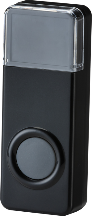 Knightsbridge DCBPB Wireless Additional Bell Push - Black Door Bells Knightsbridge - Sparks Warehouse