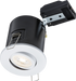 Knightsbridge VFCFTW Fire Rated Tilting DownLight GU10 - White Downlight Knightsbridge - Sparks Warehouse
