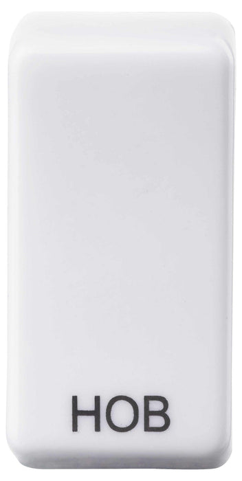 BG Nexus GRHBW Grid Rocker Labelled  *HOB* White - BG - Sparks Warehouse