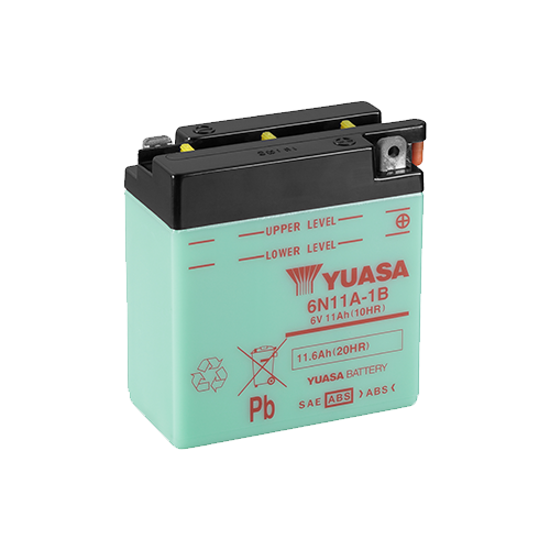 YUASA - 6N11A-1B(DC) YUASA BATTERY 6V 11AH
