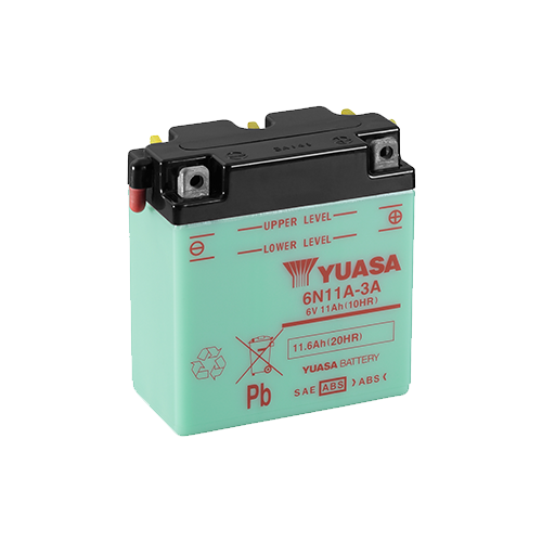 YUASA - 6N11A-3A(CP) YUASA BATTERY 6V 11AH
