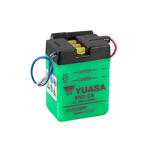 YUASA - 6N2-2A(DC) YUASA BATTERY 6V 2AH