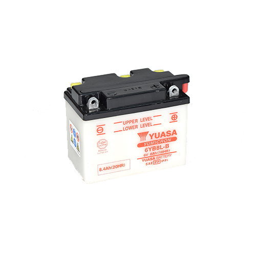 YUASA - 6YB8L-B (DC) YUASA BATTERY 6V 8AH