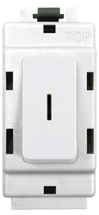 BG Nexus G30KY Grid 20AX 2 Way Double Pole Secret KEY Module  White - BG - sparks-warehouse