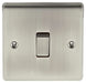 BG Nexus NBI13 Metal Brushed Iridium Intermediate Light Switch Plate 10 Amp - BG - Sparks Warehouse