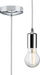 Knightsbridge 8270LPC 1.8m E27 Contemporary Pendant Set - Polished Chrome Pendant Lights Knightsbridge - Sparks Warehouse