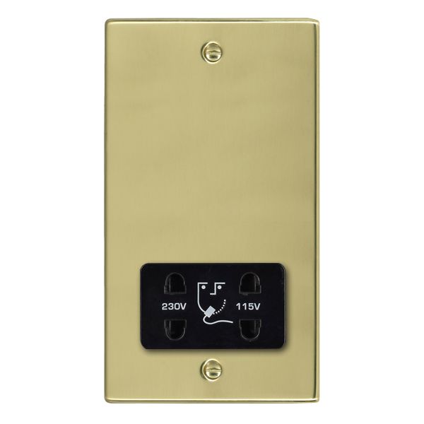 Hamilton 71SHSB - Hart PB Shaver Dual Volt Socket BL