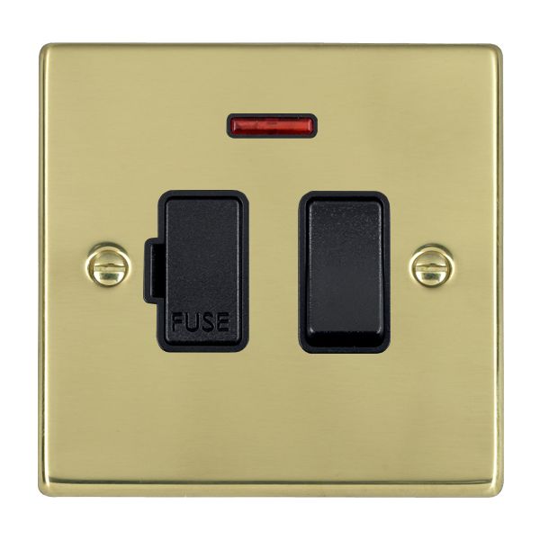 Hamilton 71SPNBL-B - Hart PB 13A DP Fused Spur+N BL/BL