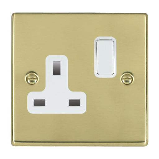 Hamilton 71SS1WH-W - Hart PB 1g 13A DP Swt Skt WH/WH