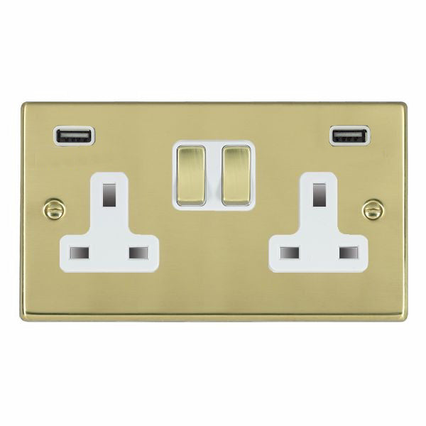 Hamilton 71SS2USBULTPB-W - Hart PB DP SS2 + USBULTx2 PB-W