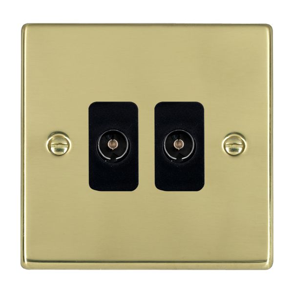 Hamilton 71TV2B - Hart PB 2g Non-Isolated TV 2in/2out BL