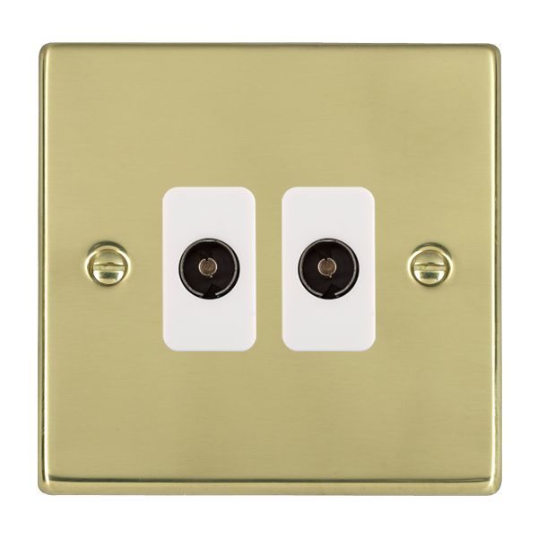 Hamilton 71TV2W - Hart PB 2g Non-Isolated TV 2in/2out WH