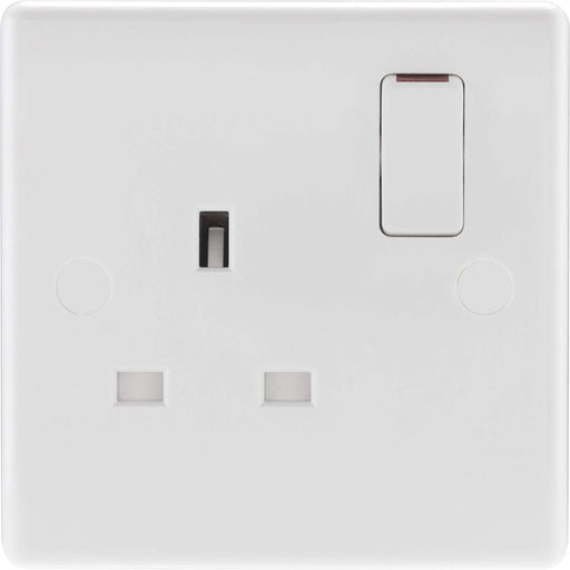 BG Nexus 821 13A Single Pole 1 Gang Switched Socket - BG - sparks-warehouse
