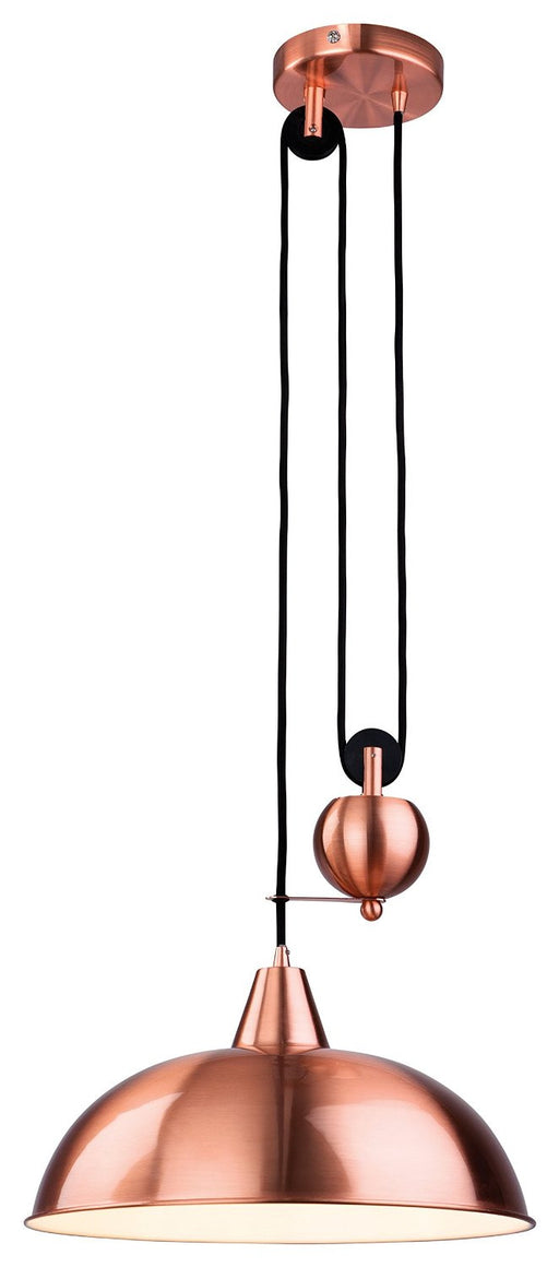 FIRSTLIGHT 2309CP CENTURY RISE & FALL PENDANT - COPPER - Firstlight - Sparks Warehouse