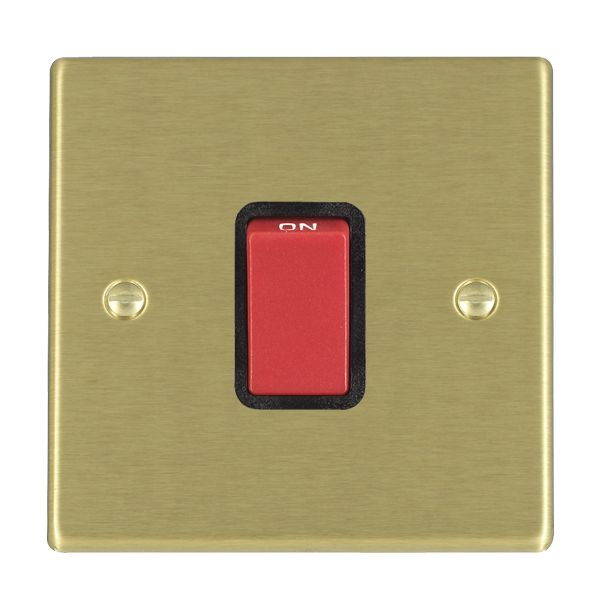 Hamilton 7245B - Hart SB 1g 45A Double Pole Red Rkr/BL