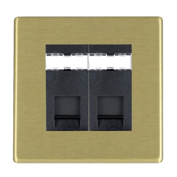 Hamilton 72C2J45B - Hart CFX SB 2g RJ45 CAT5E Unshielded BL