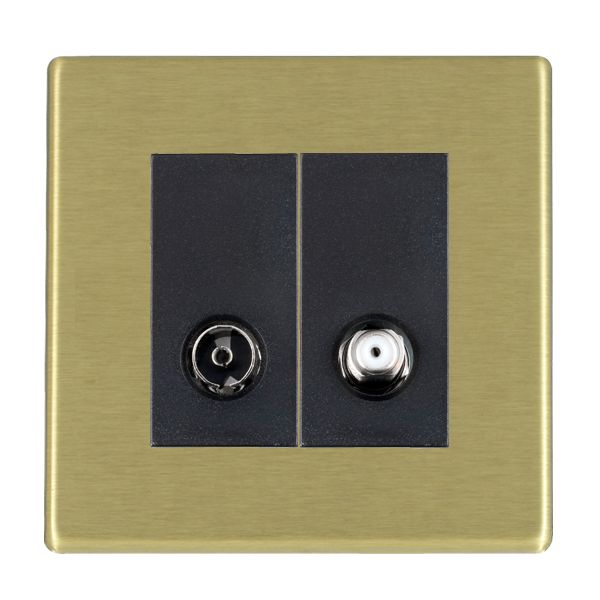 Hamilton 72CTVSATB - H-CFX SB 2g N-Isol TV+Sat 2in/2out BL