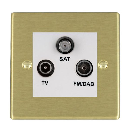 Hamilton 72DTRIDW - Hart SB Non-Isolat DAB TV+FM+SAT WH