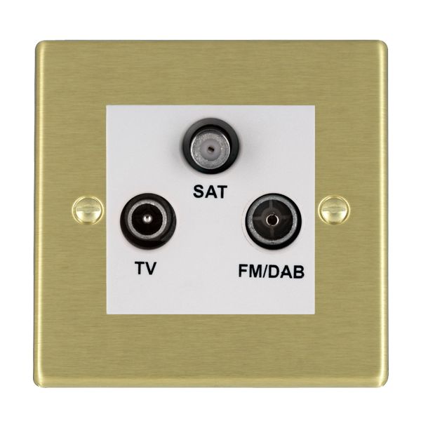 Hamilton 72DTRIDW - Hart SB Non-Isolat DAB TV+FM+SAT WH