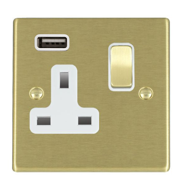 Hamilton 72SS1USBSB-W - Hart SB SP SS1 + USBx1 SB/WH