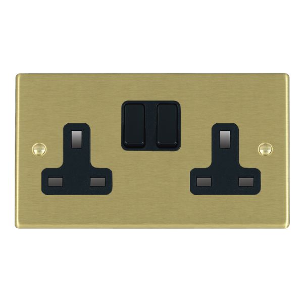 Hamilton 72SS2BL-B - Hart SB 2g 13A DP Swt Skt BL/BL