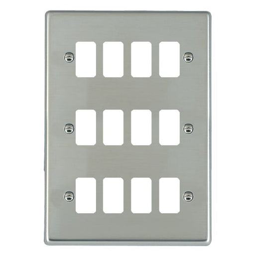 Hamilton 7312GP - Hart BS 12g Apert G/Fix Plt+Grid