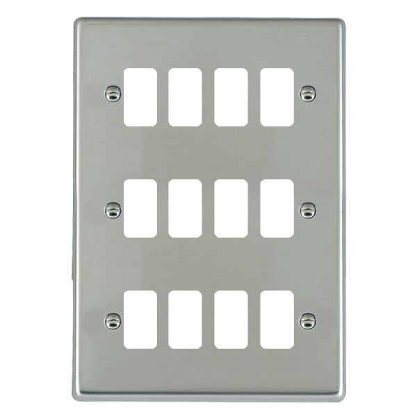 Hamilton 7312GP - Hart BS 12g Apert G/Fix Plt+Grid