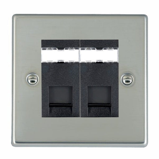 Hamilton 732J45B - Hart BS 2g RJ45 CAT5E Unshielded BL