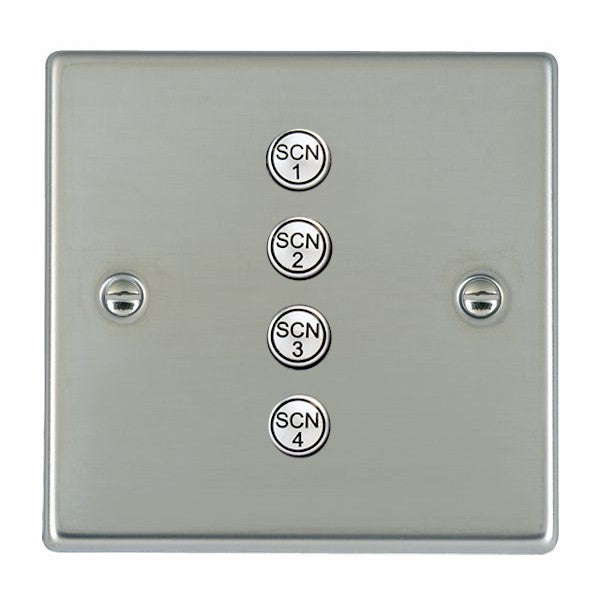 Hamilton 734SL-SV - Sm-Lig Hartland Bright Steel 4SL Silver