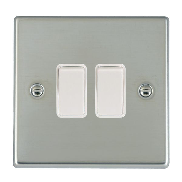 Hamilton 73R22WH-W - Hart BS 2g 10AX 2 Way Rkr WH/WH