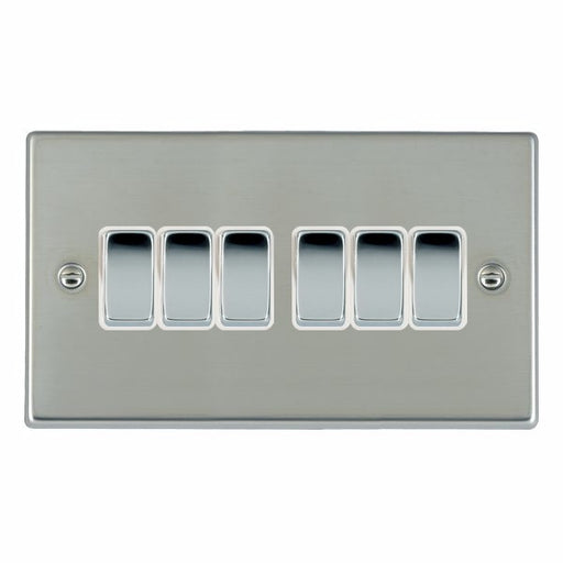 Hamilton 73R26BC-W - Hart BS 6g 10AX 2 Way Rkr BC/WH