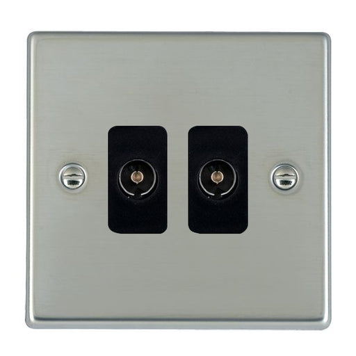 Hamilton 73TV2B - Hart BS 2g Non-Isolated TV 2in/2out BL