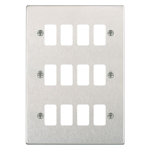 Hamilton 7412GP - Hart SS 12g Apert G/Fix Plt+Grid