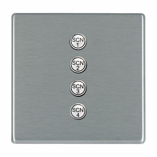 Hamilton 74C4SL-SV - Sm-Lig Hart CFX Sat Stl Effect 4SL Silv