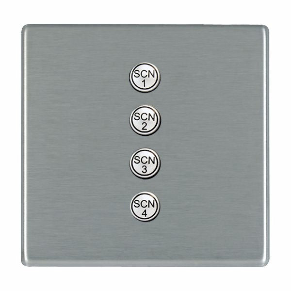 Hamilton 74C4SL-SV - Sm-Lig Hart CFX Sat Stl Effect 4SL Silv