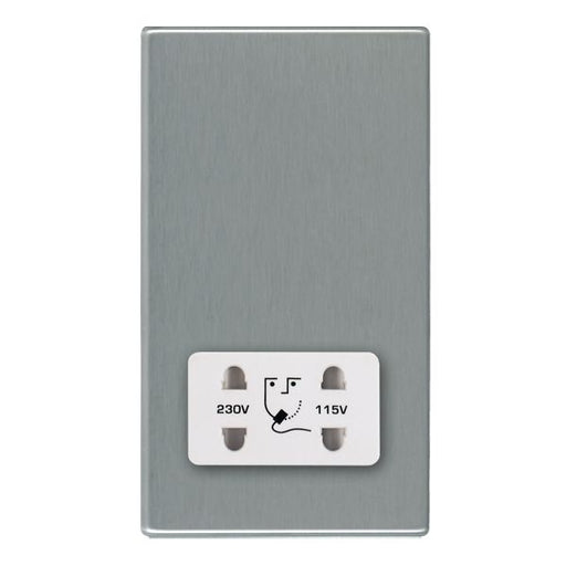 Hamilton 74CSHSW - Hart CFX SS Shaver Dual Volt Socket WH