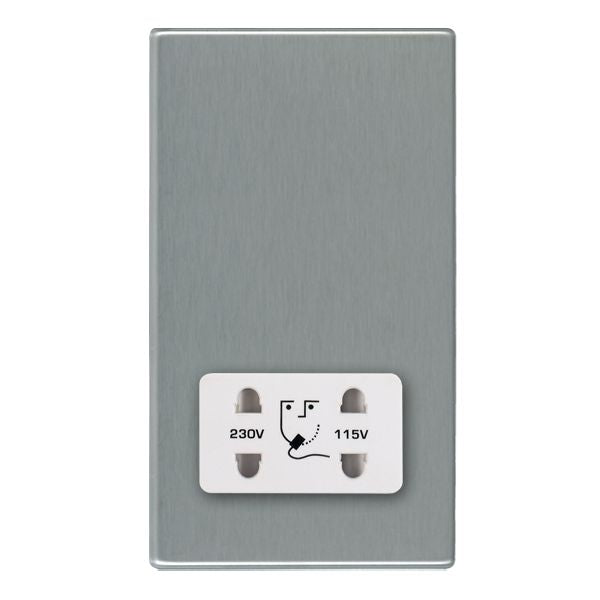 Hamilton 74CSHSW - Hart CFX SS Shaver Dual Volt Socket WH