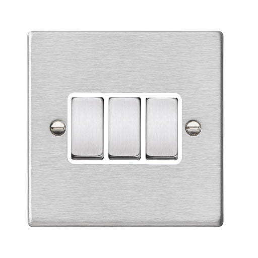 Hamilton 74R23SS-W - Hart SS 3g 10AX 2 Way Rkr SS/WH