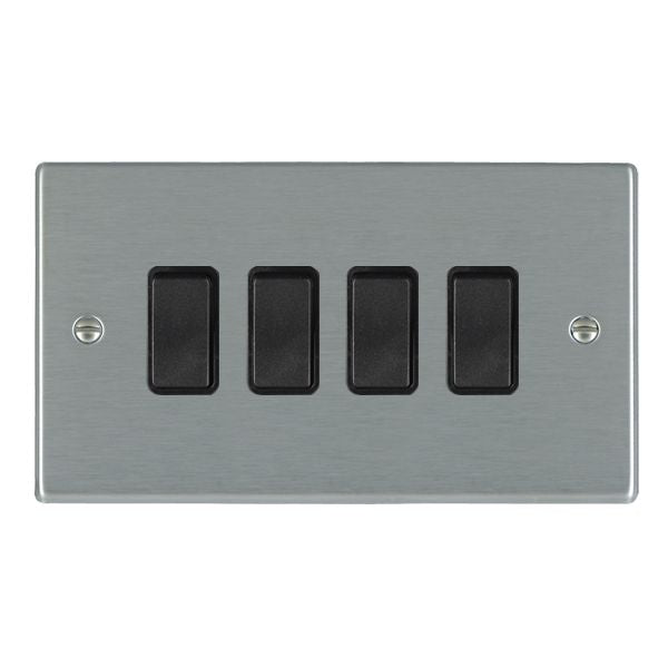 Hamilton 74R24BL-B - Hart SS Rkr 2 Way 4g 10AX BL/BL