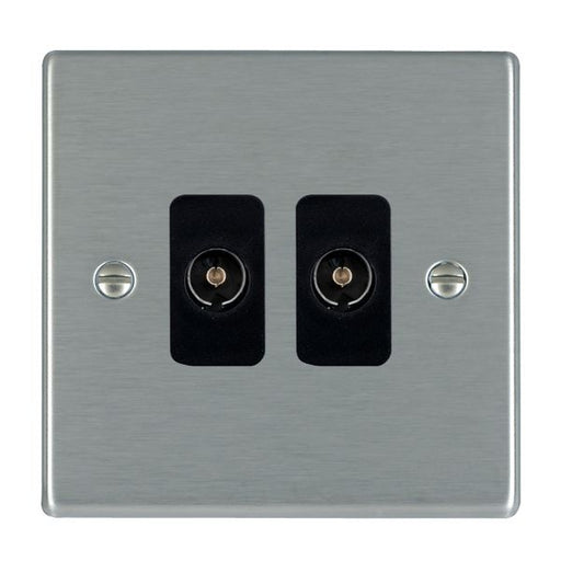 Hamilton 74TV2B - Hart SS 2g Non-Isolated TV 2in/2out BL