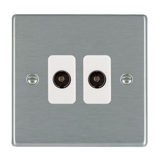 Hamilton 74TV2W - Hart SS 2g Non-Isolated TV 2in/2out WH