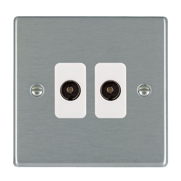 Hamilton 74TV2W - Hart SS 2g Non-Isolated TV 2in/2out WH