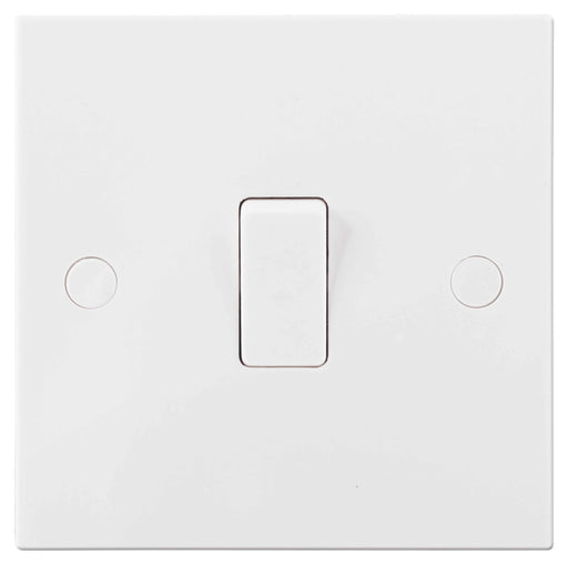 BG Nexus 911 10AX 10A 1 Gang 1 Way Plate Switch - BG - sparks-warehouse