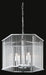 Firstlight 7626CH 4 Rialto 4 Light Pendant - Hexagon - Firstlight - Sparks Warehouse