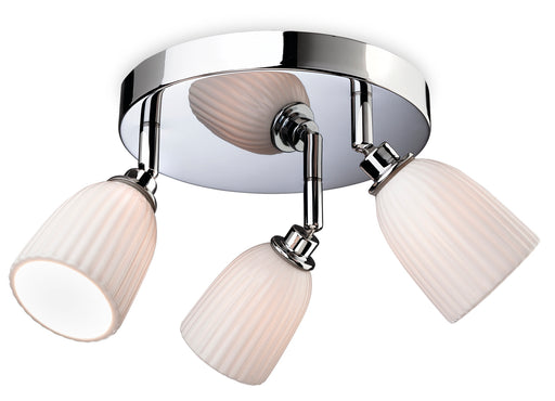 Firstlight 7632CH Metro Polished Chrome IP44 3 Light Flush Ceiling Light - Firstlight - Sparks Warehouse