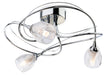 Firstlight 7642CH Henley 3 Light Polished Chrome Flush Fitting Ceiling Light - Firstlight - Sparks Warehouse